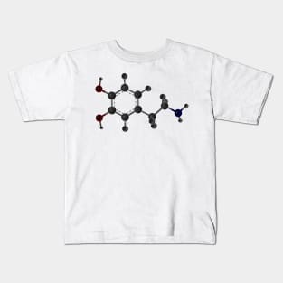 Dopamine Molecule Kids T-Shirt